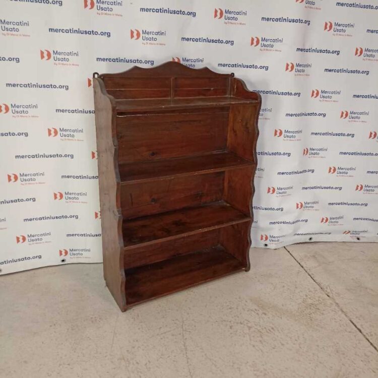 Libreria Rustica in legno massello