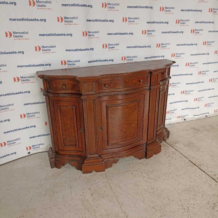 Credenza mossa in stile metà 900