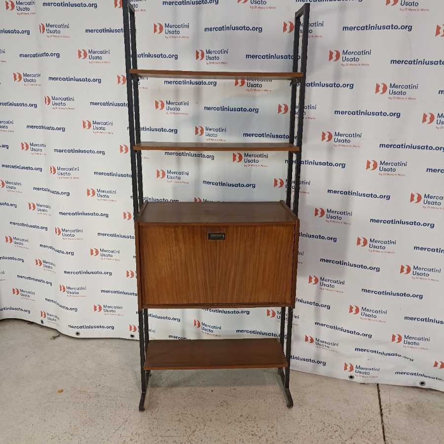 Libreria con Ribalta Vintage anni 60 - immagine 2