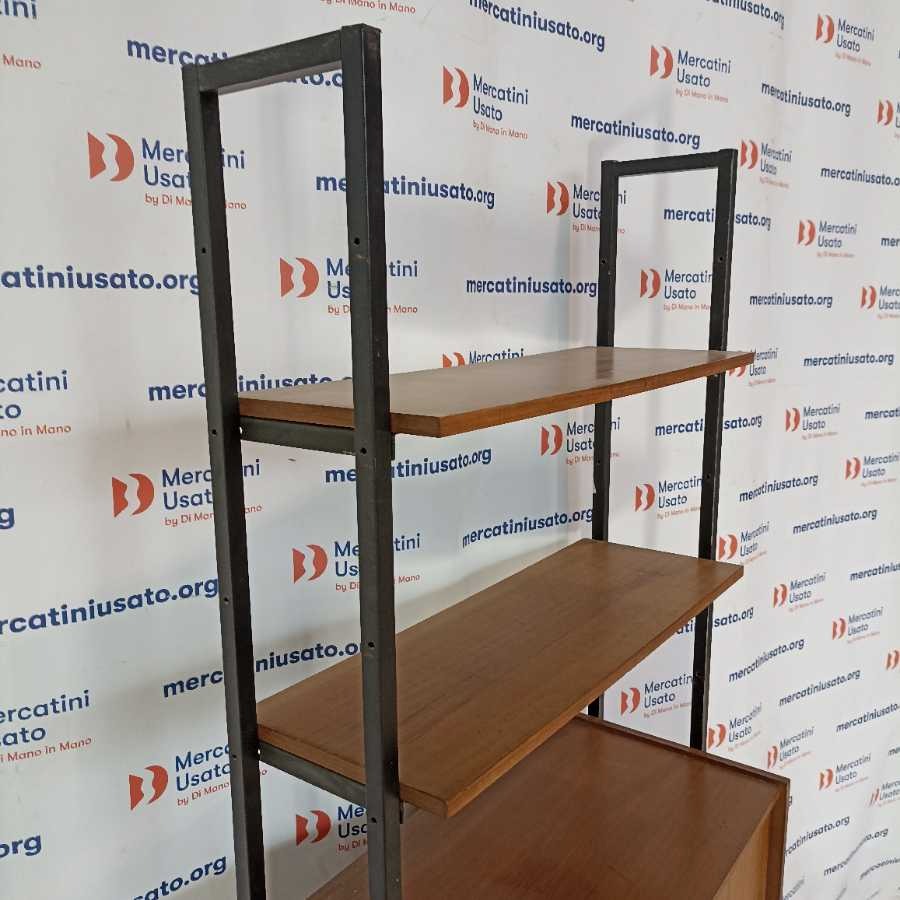 Libreria con Ribalta Vintage anni 60 - immagine 3