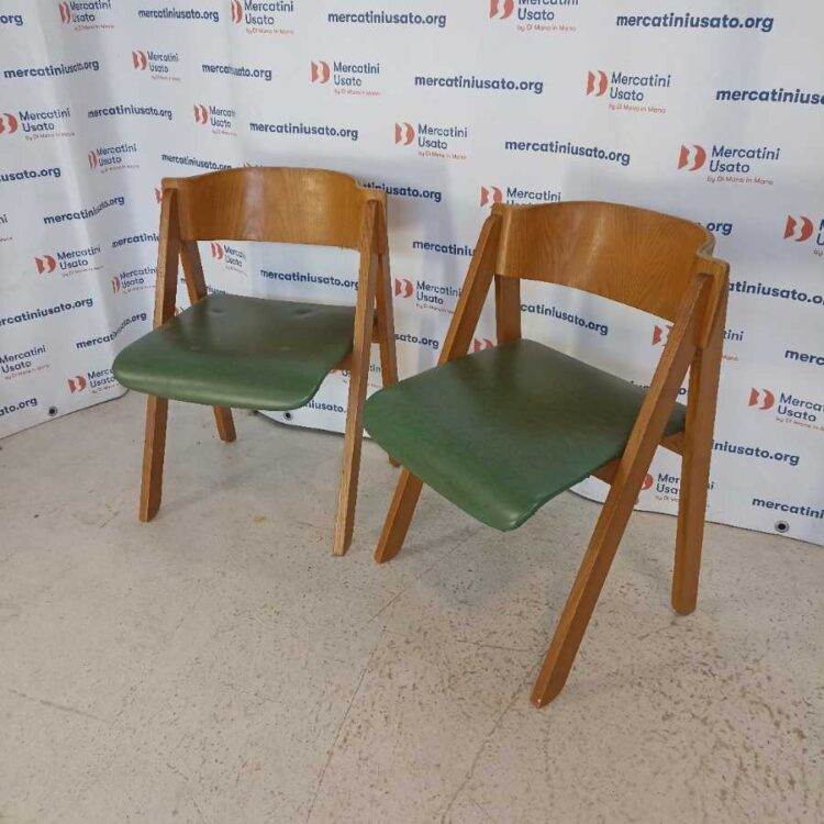 Coppia Sedie Design anni 70