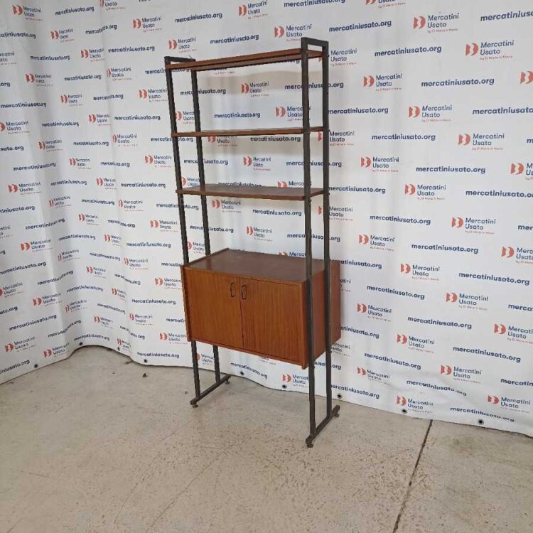 Libreria Vintage anni 60 stile Ladderax