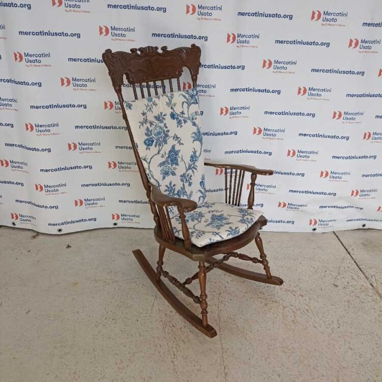 Sedia a Dondolo Vintage metà 900