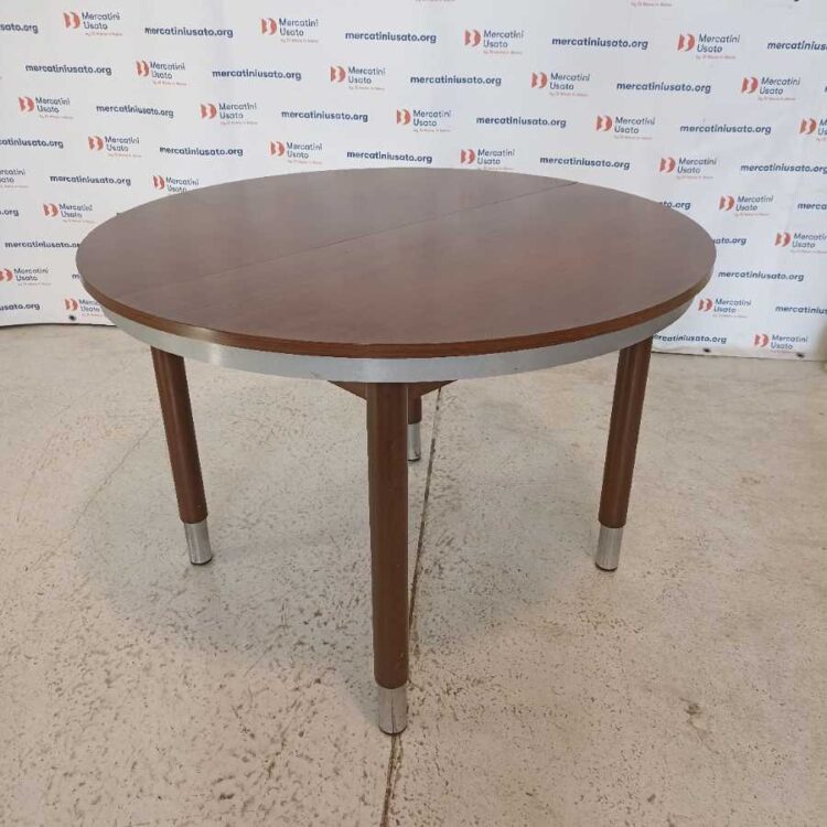 Tavolo Rotondo Allungabile Vintage anni 60-70