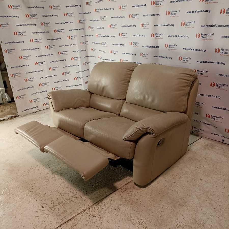 Divano 2 posti in similpelle - immagine 3