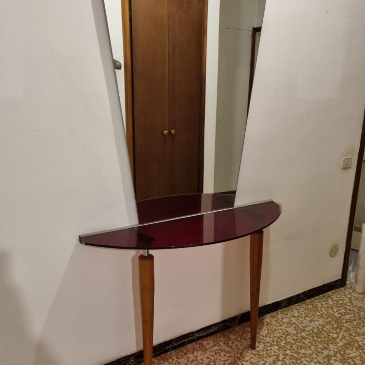 Consolle con Specchio Vintage anni 60