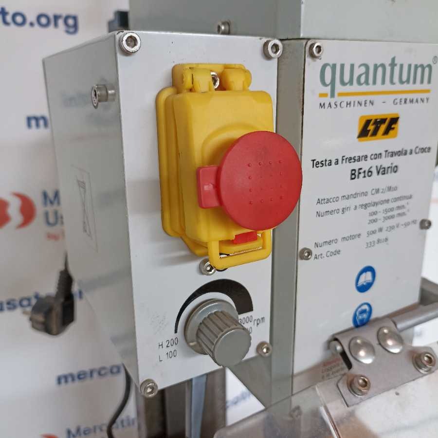Trapano Fresatrice LTF Quantum BF16 Vario - immagine 5