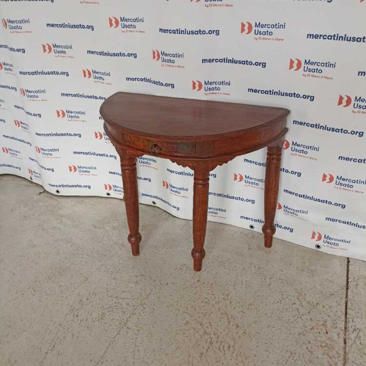 Tavolo Consolle a Mezzaluna prima metà 900