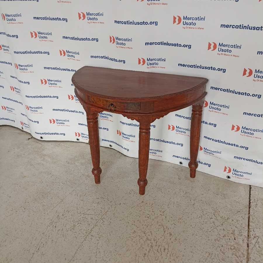 Tavolo Consolle a Mezzaluna prima metà 900