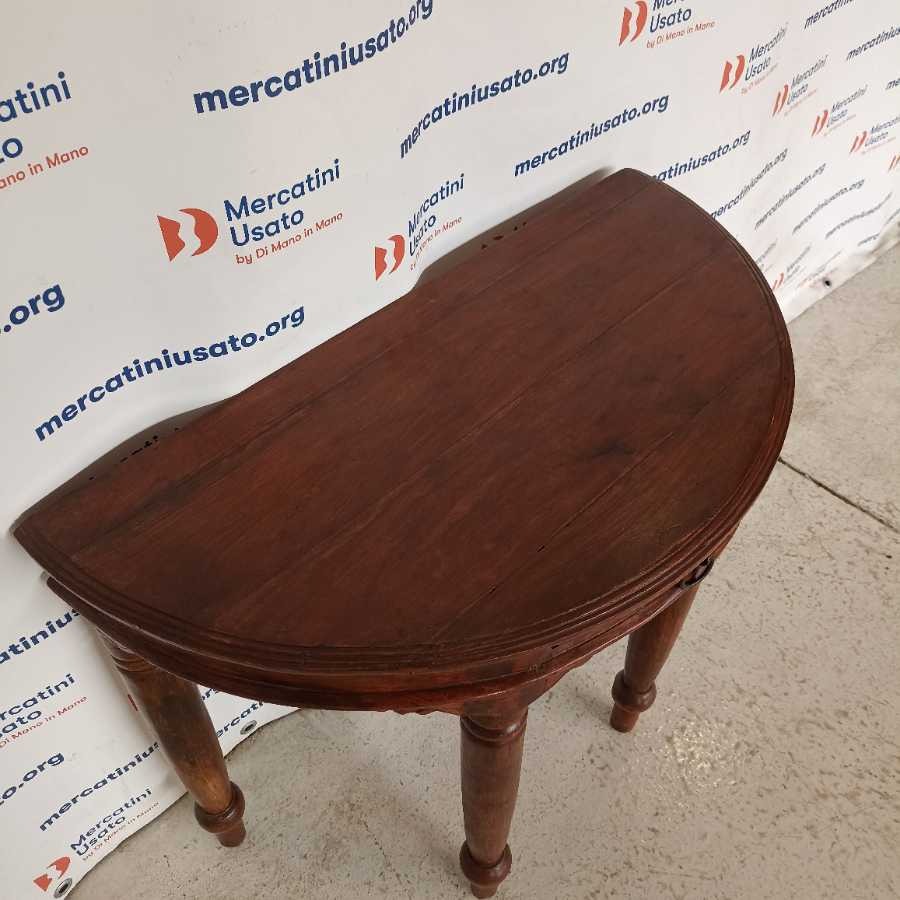 Tavolo Consolle a Mezzaluna prima metà 900 - immagine 3