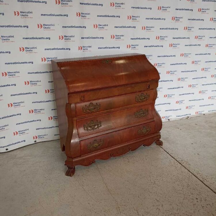 Comò con Ribalta in stile Olandese