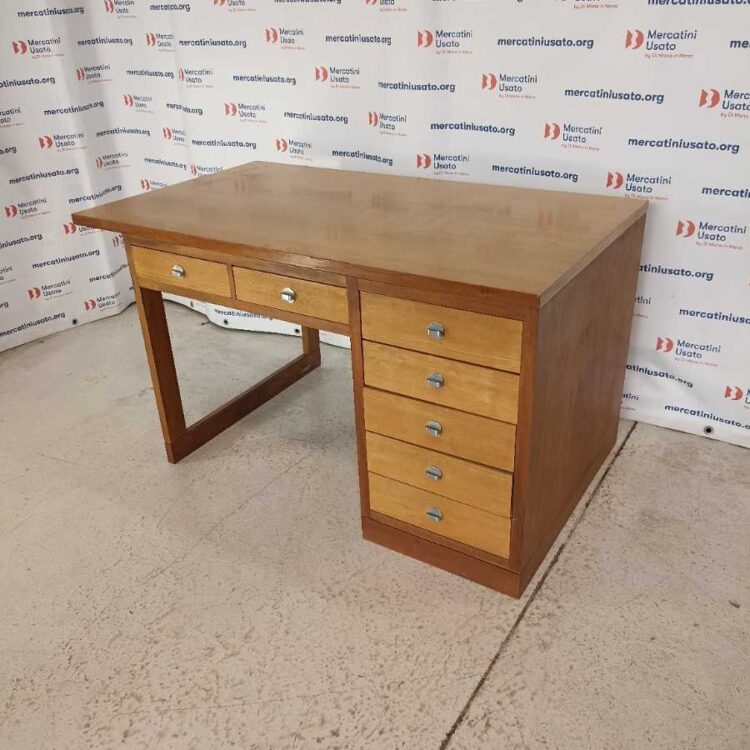 Scrivania con cassetti Vintage
