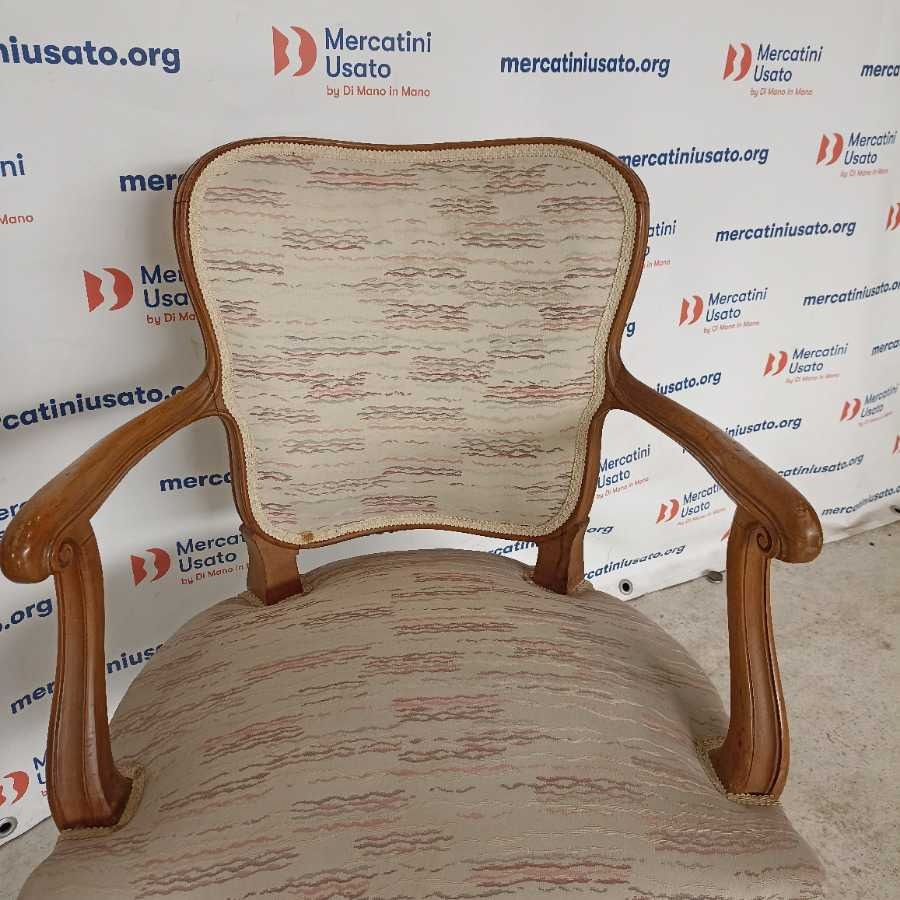 Coppia Sedie con braccioli stile Luigi XV - immagine 4