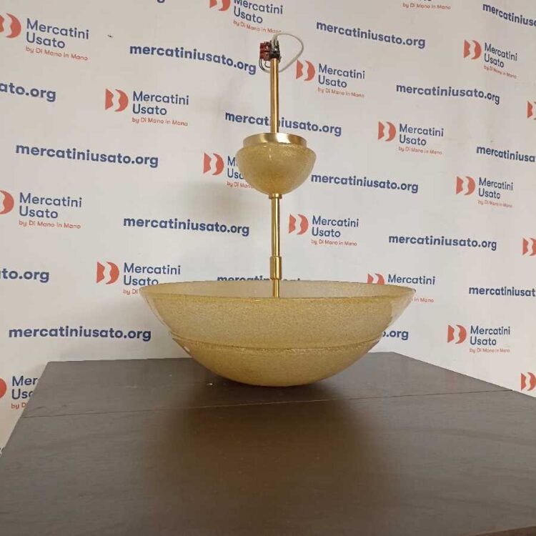 Lampadario in vetro di Murano