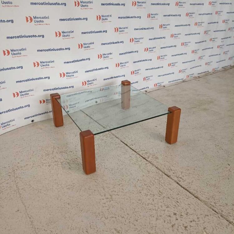 Tavolino da Salotto in cristallo