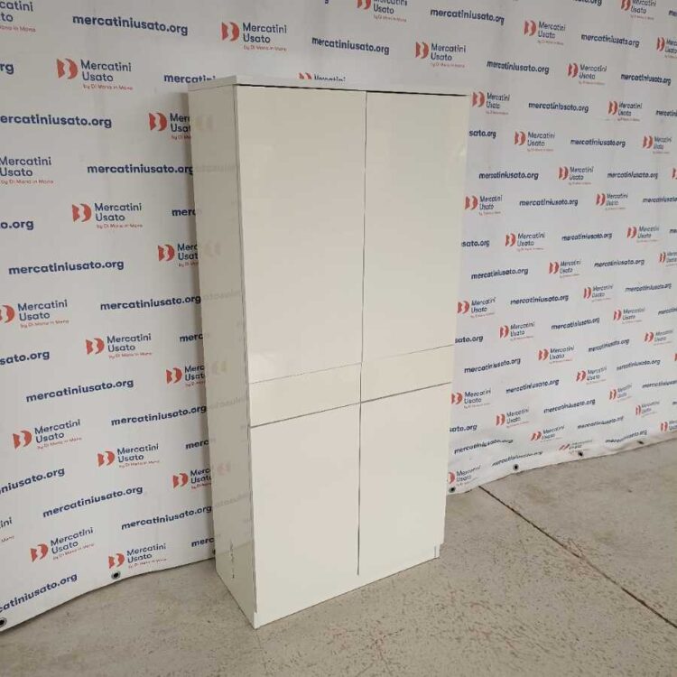 Mobiletto laccato bianco