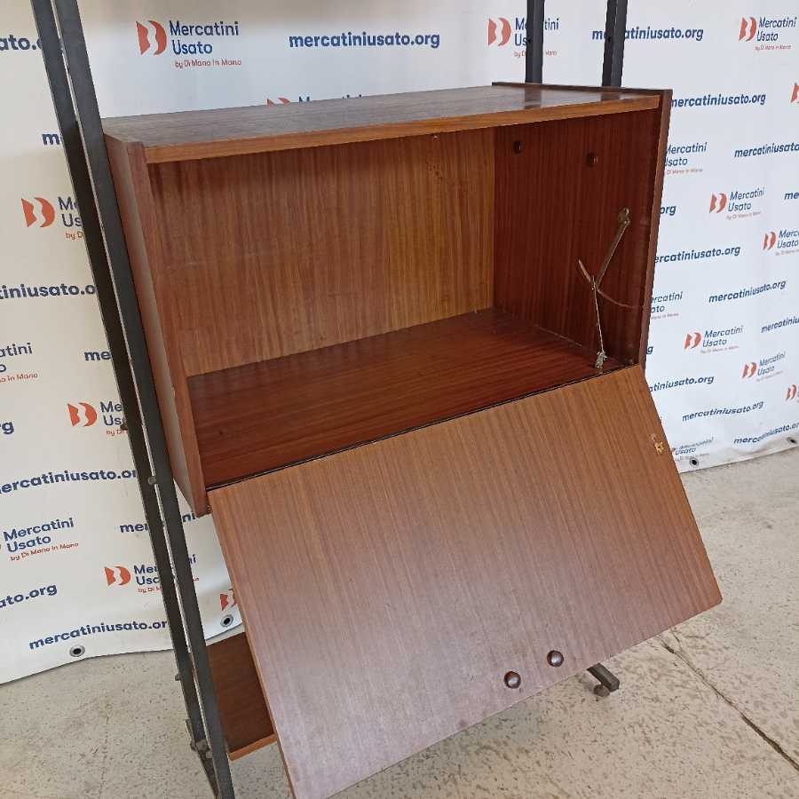 Libreria con Ribalta Vintage anni 60 - immagine 4