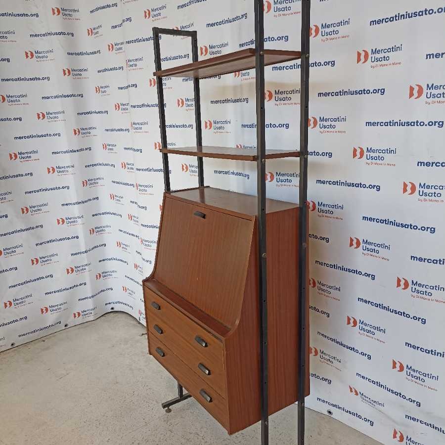 Libreria con cassetti Design anni 60 - immagine 2