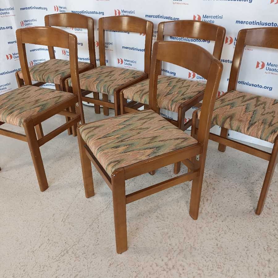 6 Sedie da Pranzo Vintage - immagine 3