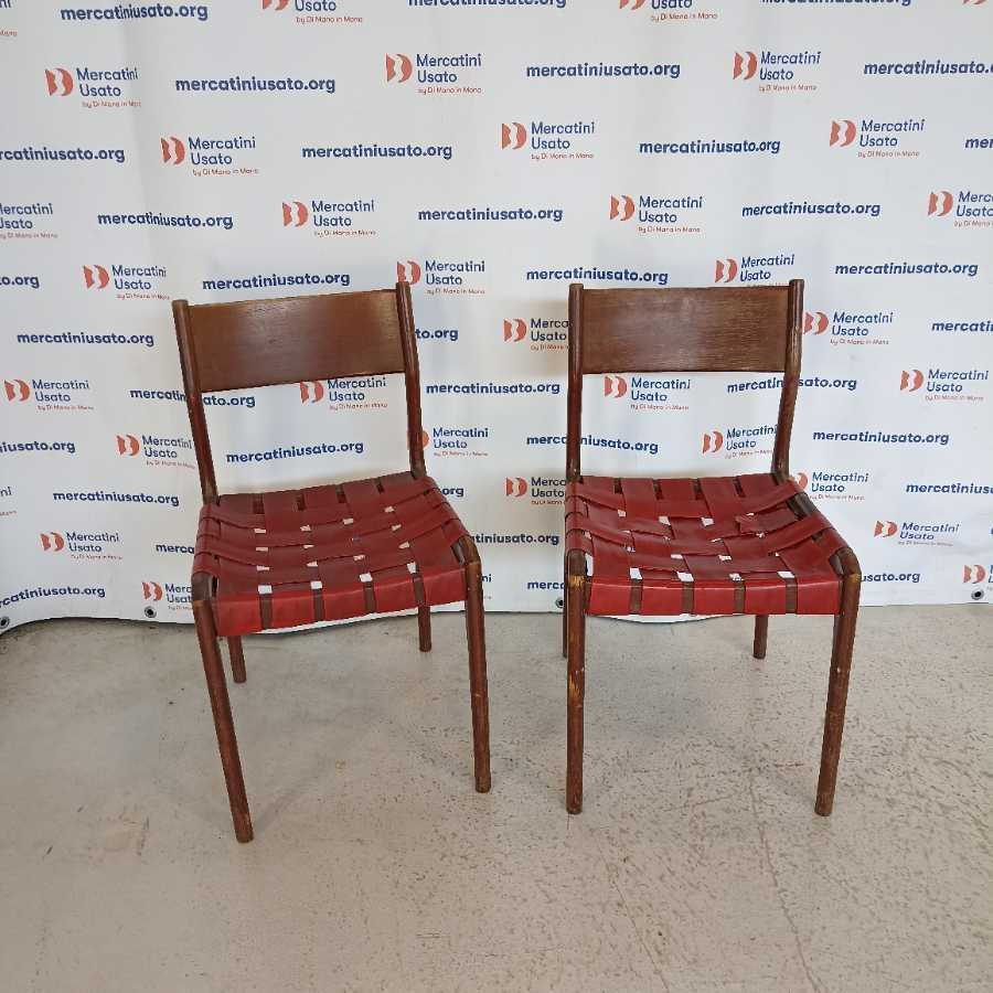 Coppia di Sedie Modello 993 di studio Tipi - immagine 2