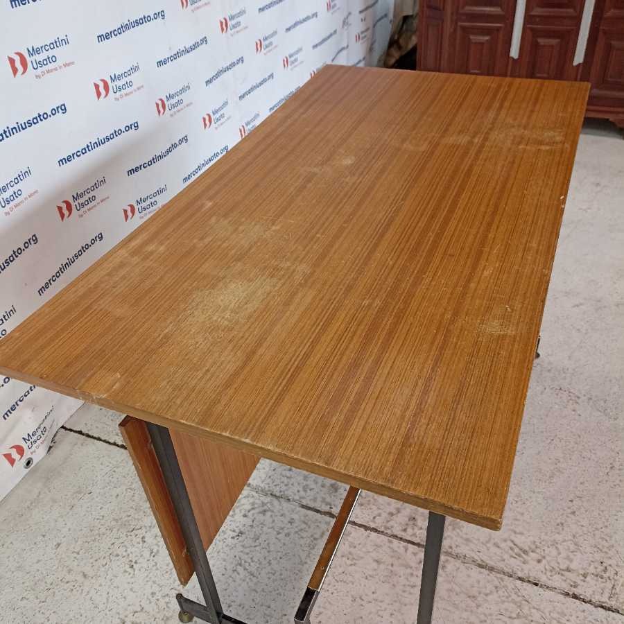 Scrivania Vintage anni 60-70 con cassettiera - immagine 3