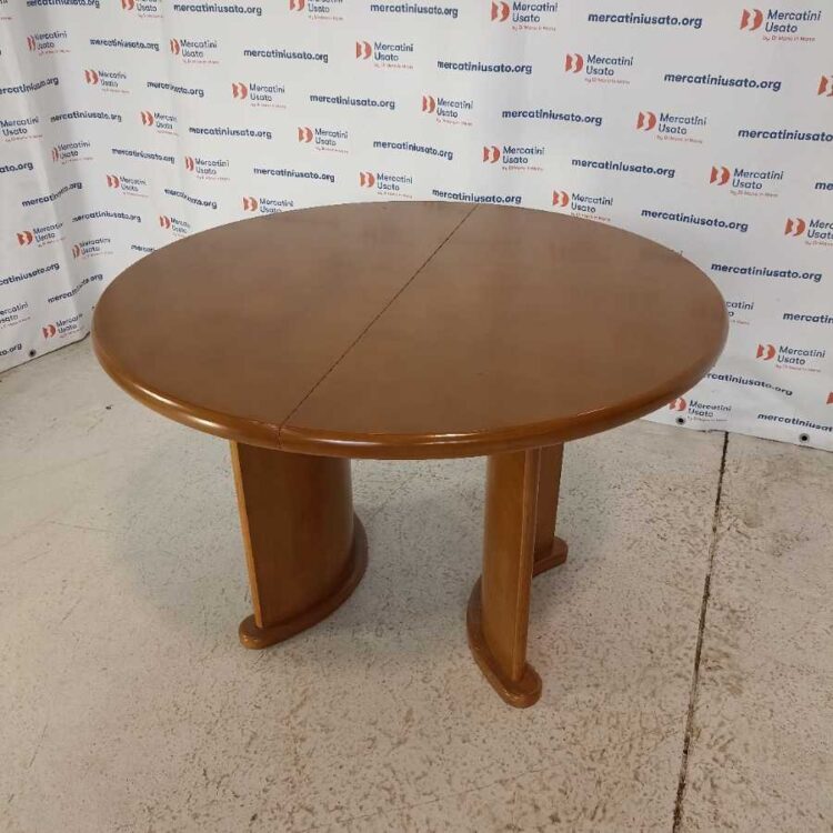Tavolo Tondo allungabile Vintage