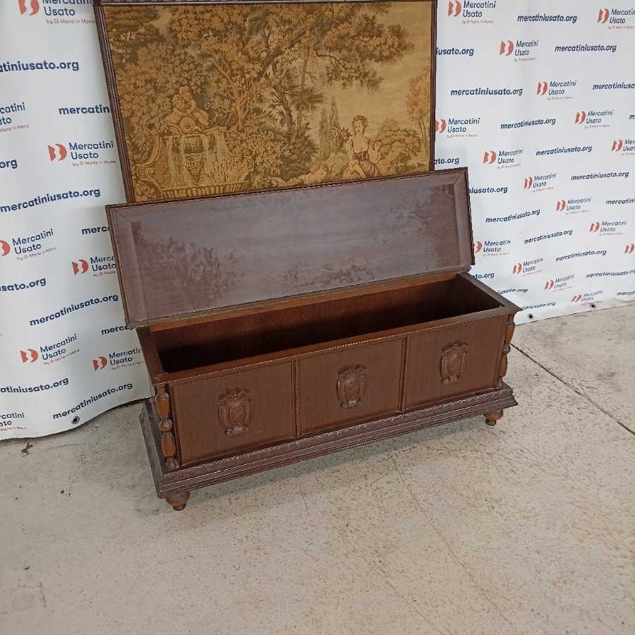 Appendiabiti con cassapanca in stile - immagine 5