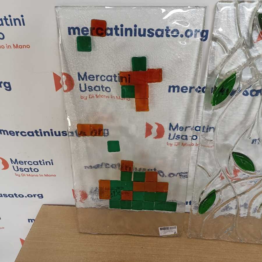 3 Formelle Decorative In Vetro Fusione Murano Itre - immagine 2