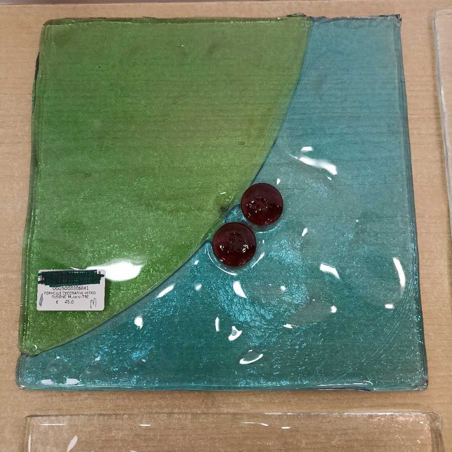 6 Formelle Decorative Vetro Fusione Murano Itre - immagine 2