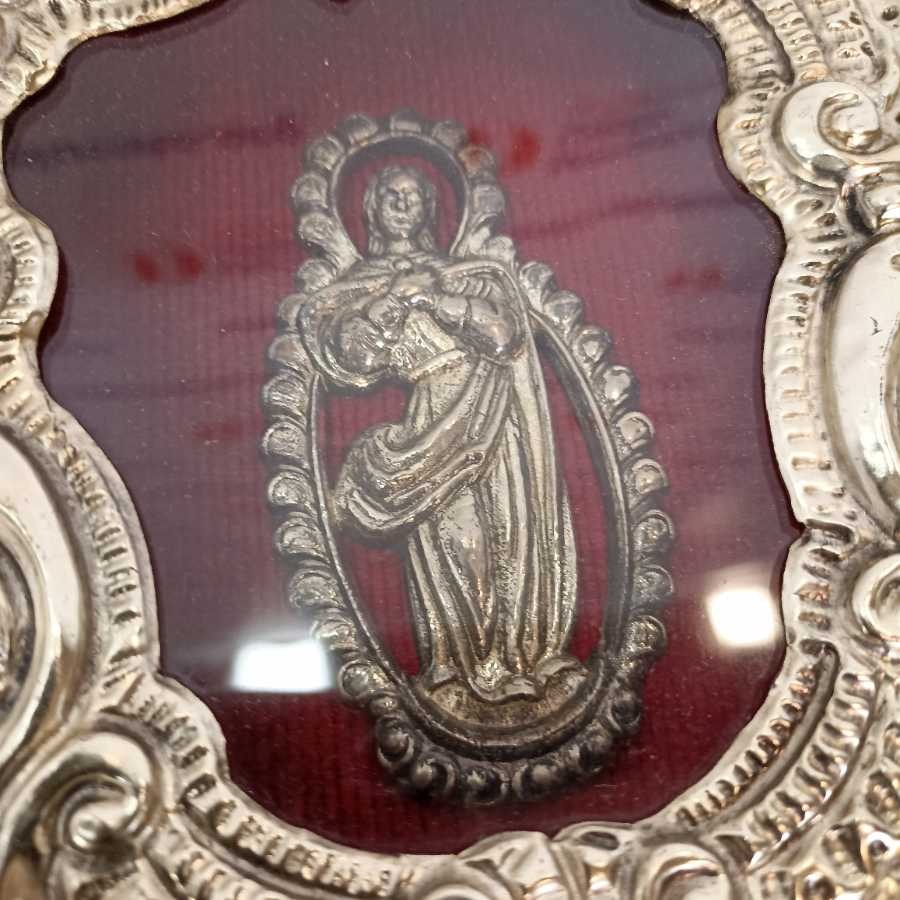 Madonna In Lamierino Sbalzato Primi '900 - immagine 4