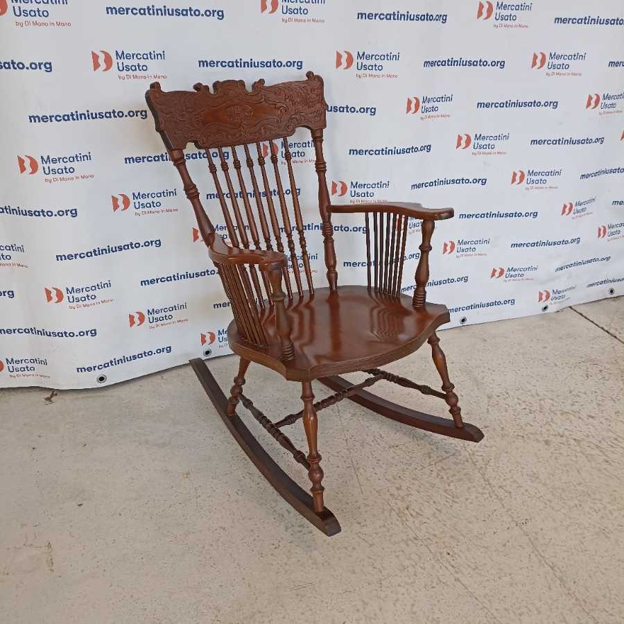 Sedia a Dondolo stile Chester