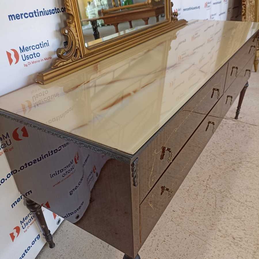 Sideboard con Specchio Vintage anni 70 - immagine 5