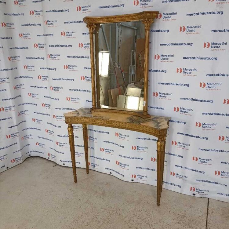 Consolle con Specchio stile Impero