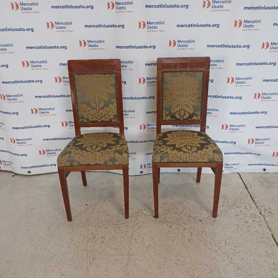 Coppia di Sedie stile Liberty - immagine 2
