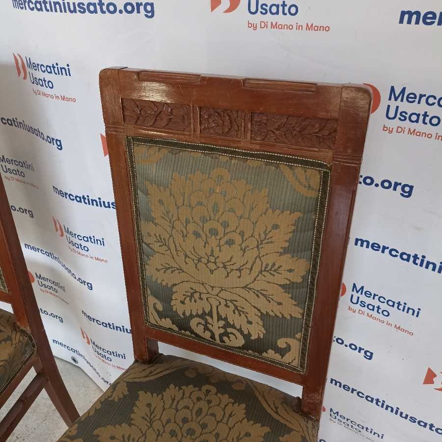 Coppia di Sedie stile Liberty - immagine 4