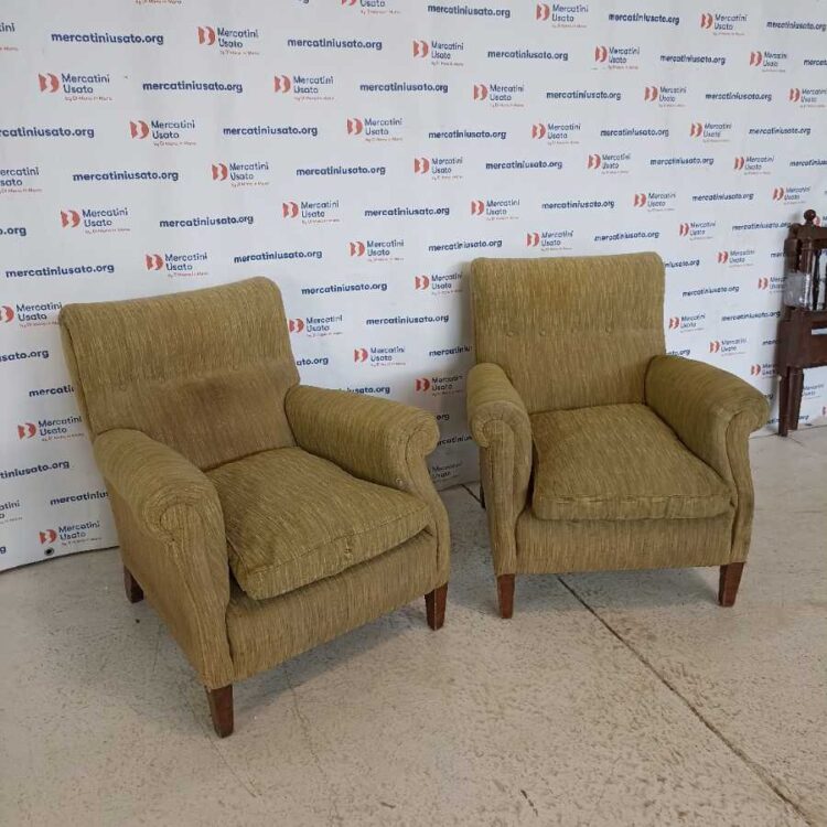 Coppia Poltrone Vintage anni 60-70