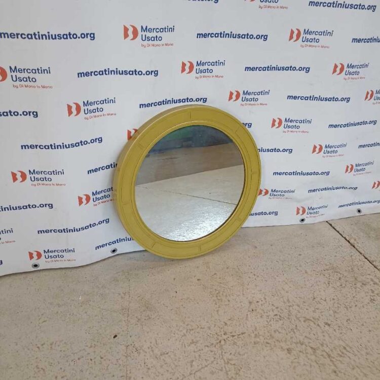 Specchio Rotondo Carrara e Matta anni 70