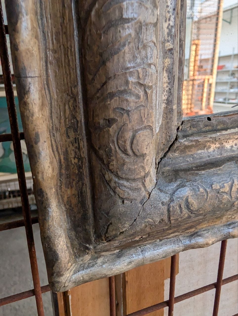 Specchio Antico fine 800 Luigi Filippo - immagine 4