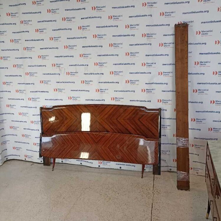 Letto Matrimoniale Vintage anni 60-70