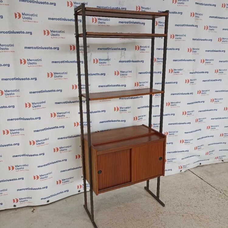 Libreria con Scrittoio anni 60