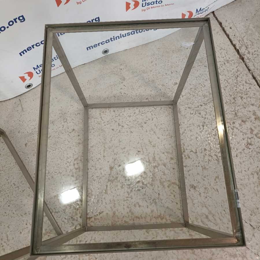 Coppia Tavolini in ferro Vintage - immagine 5