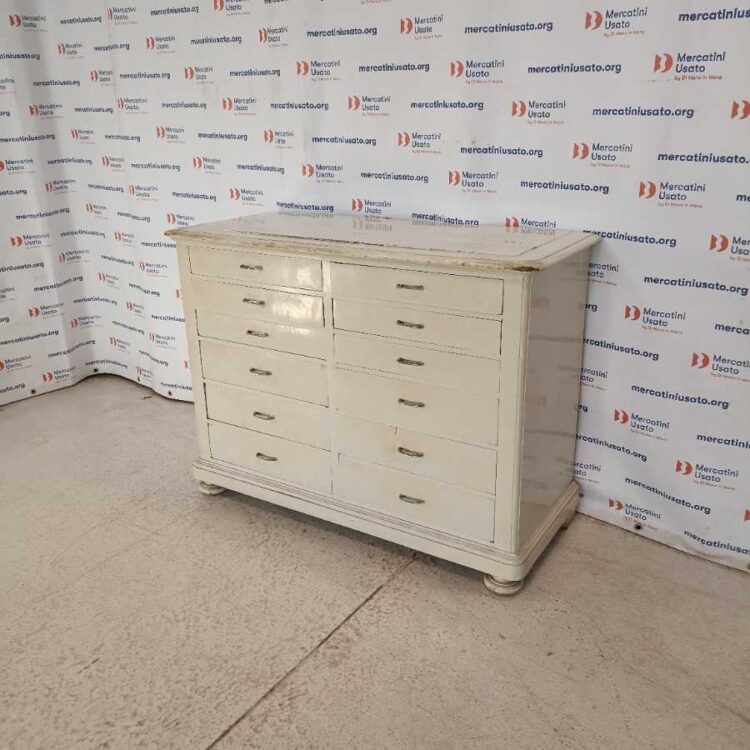 Cassettiera in stile Shabby Vintage