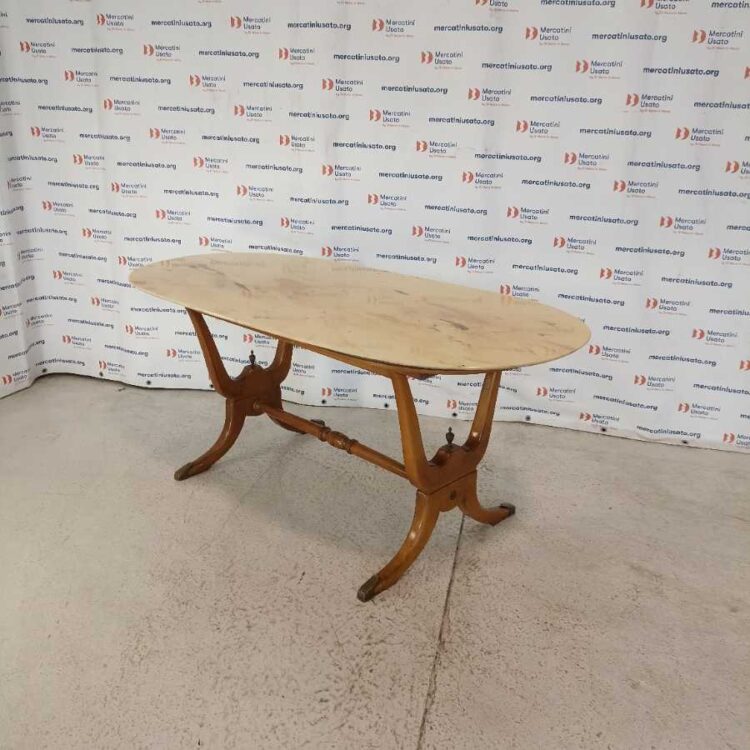 Tavolo Vintage anni 50-60 con marmo