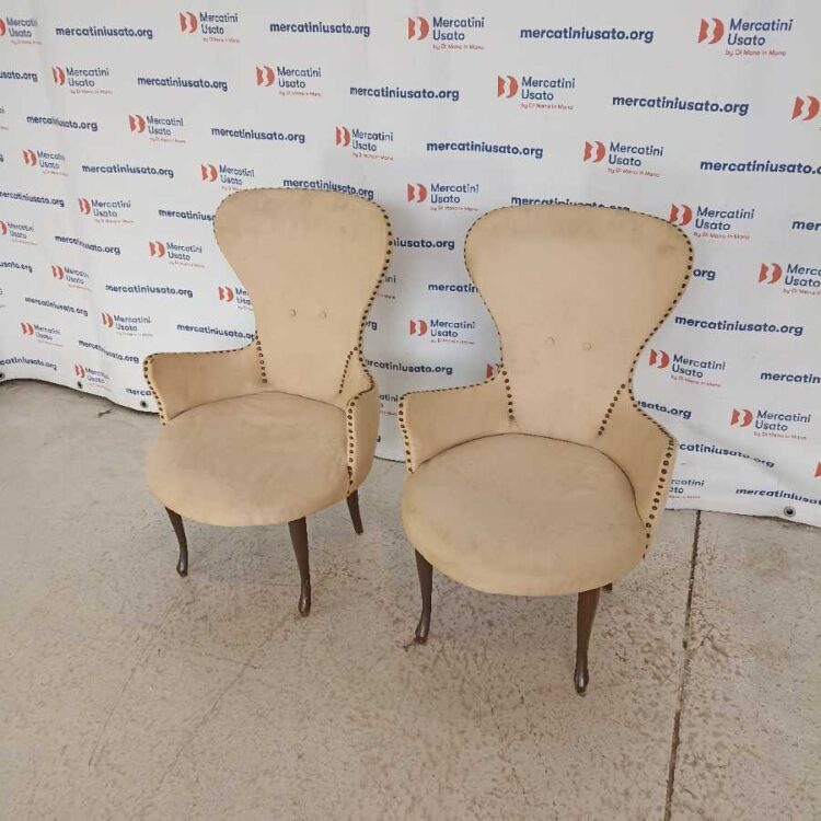 Coppia Poltroncine Vintage anni 50-60