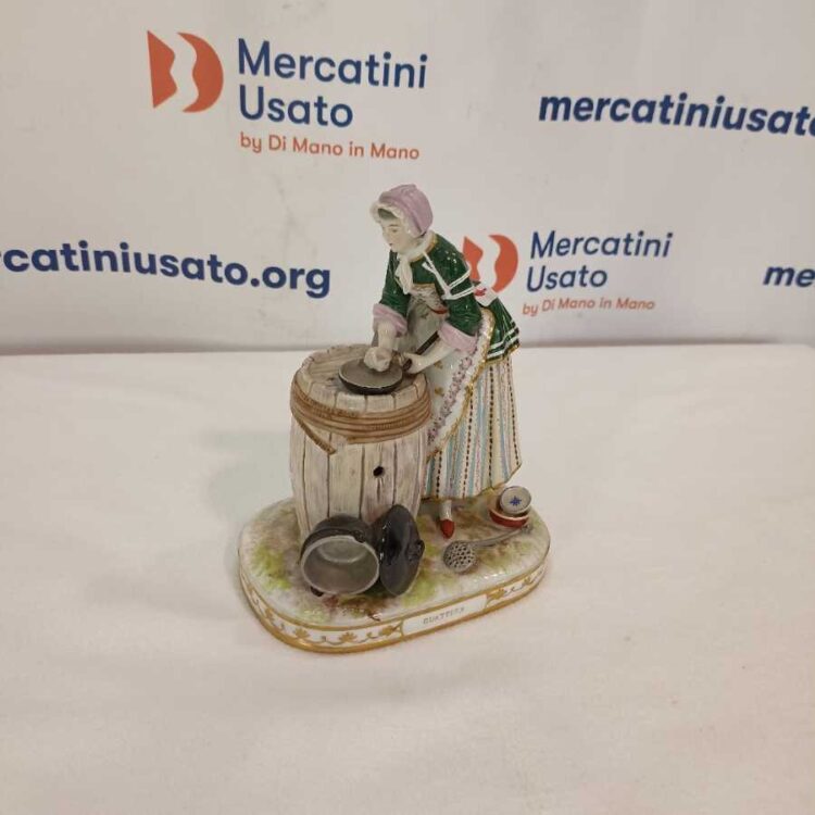 Scultura In Porcellana Manifattura Cozzi Venezia