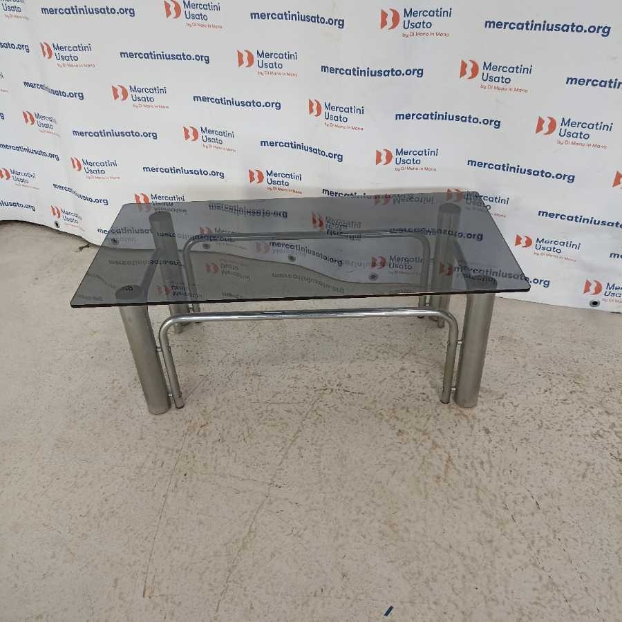 Tavolino in vetro Design anni 70 - immagine 2