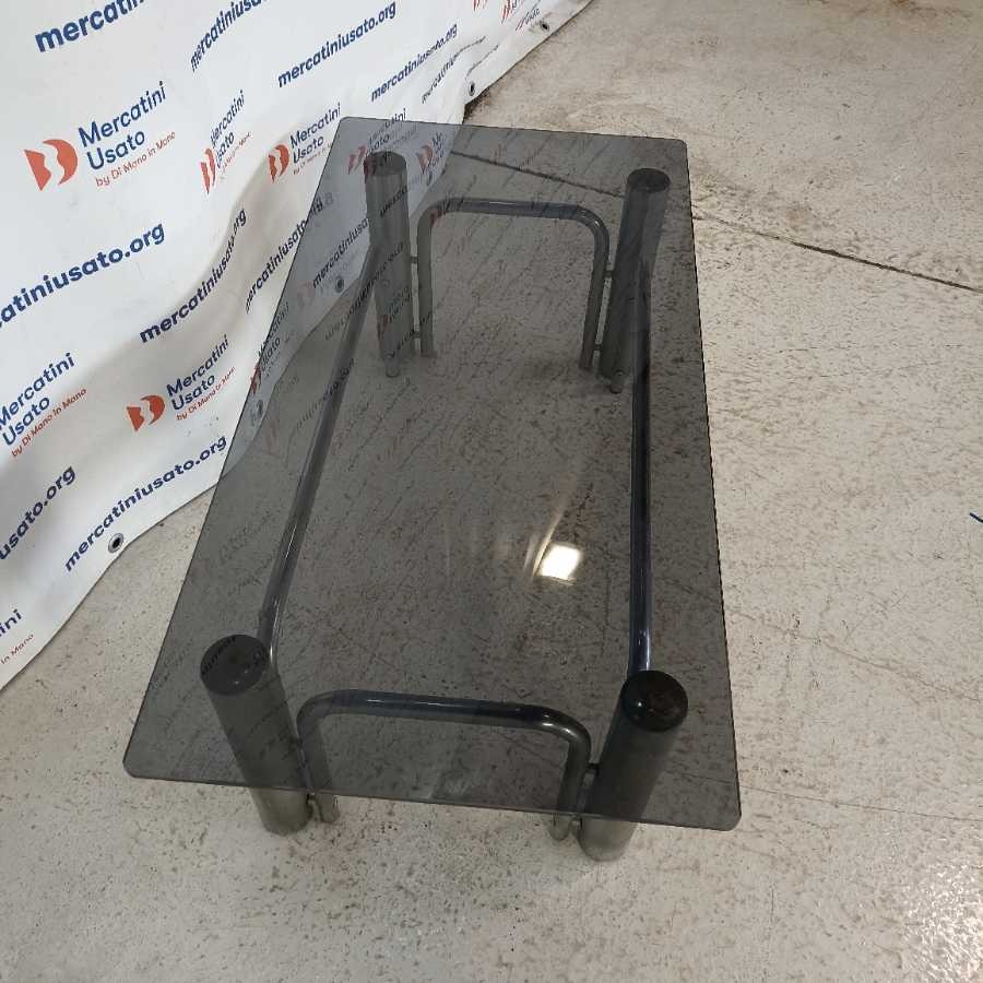 Tavolino in vetro Design anni 70 - immagine 3