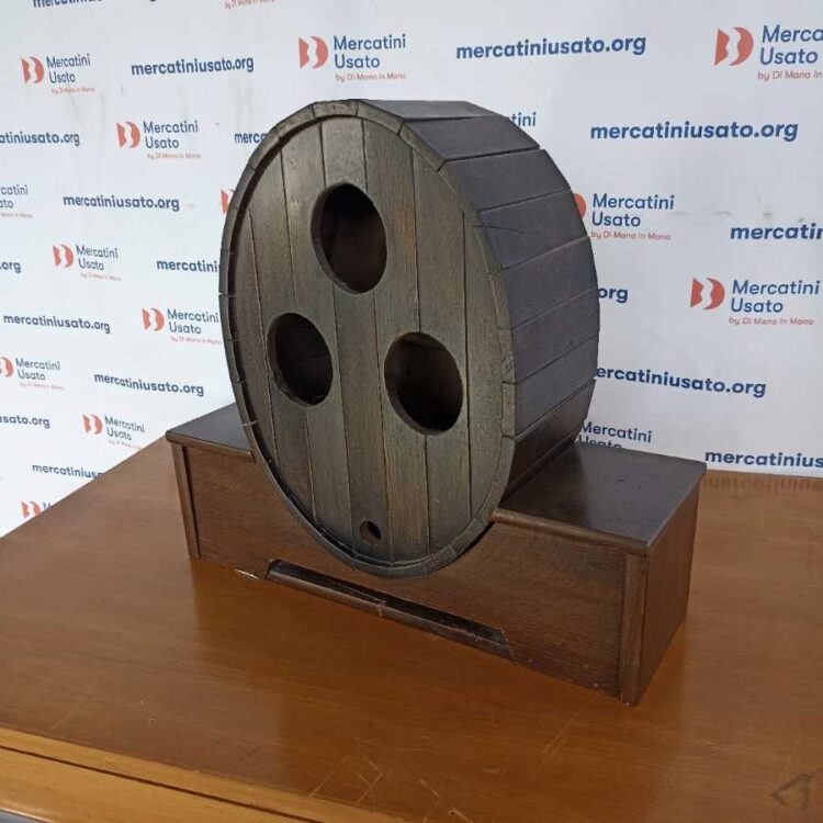 Mobiletto porta bottiglie Rustico