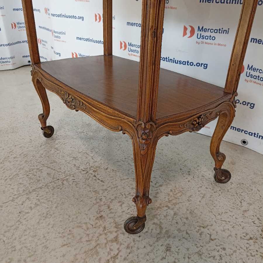 Carrellino con Vassoio di servizio Vintage - immagine 4