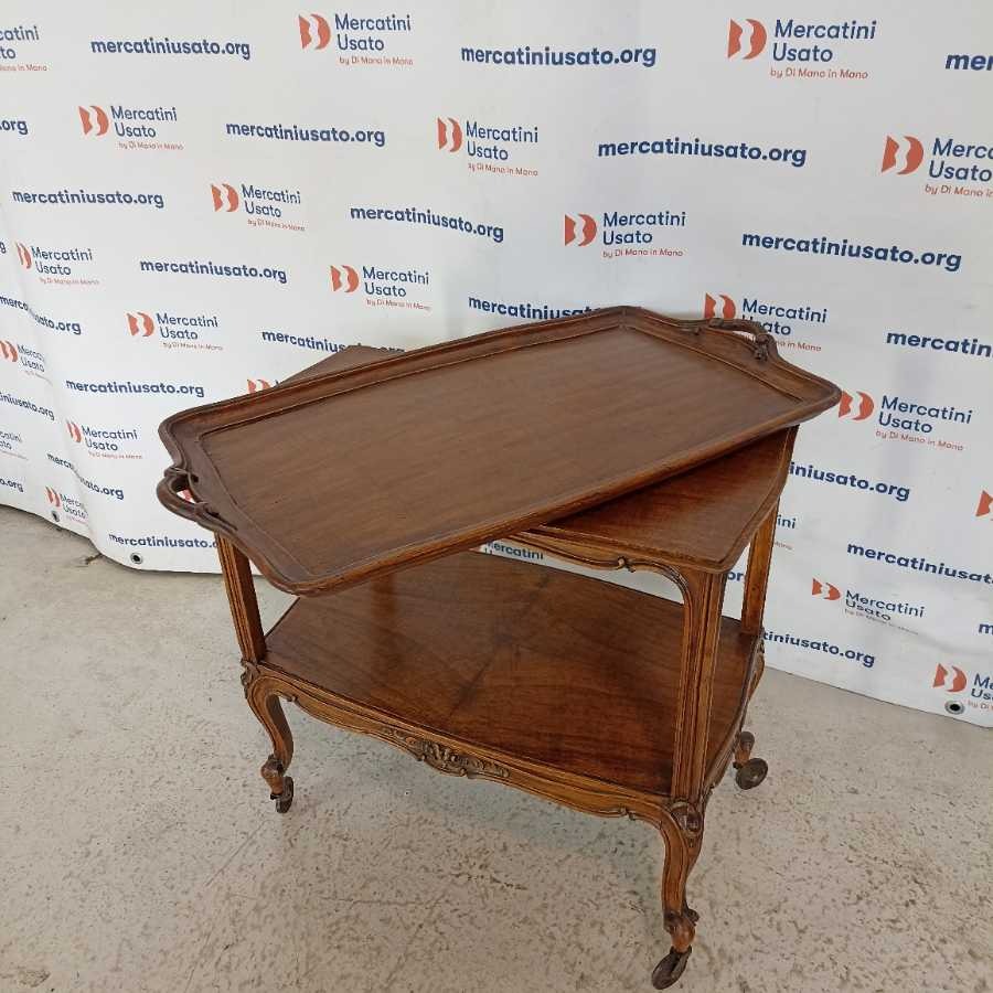 Carrellino con Vassoio di servizio Vintage - immagine 6